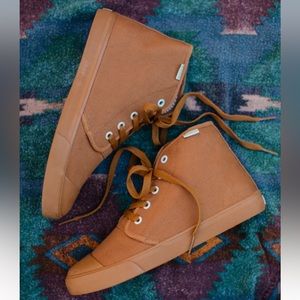 BANGS shoes sahara sand high top